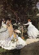 Claude Monet Women in the Garden oil on canvas